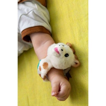 Σόφι καμηλοπάρδαλη Sweety Sophie Collection Βελούδινη κουδουνίστρα με μασητικό