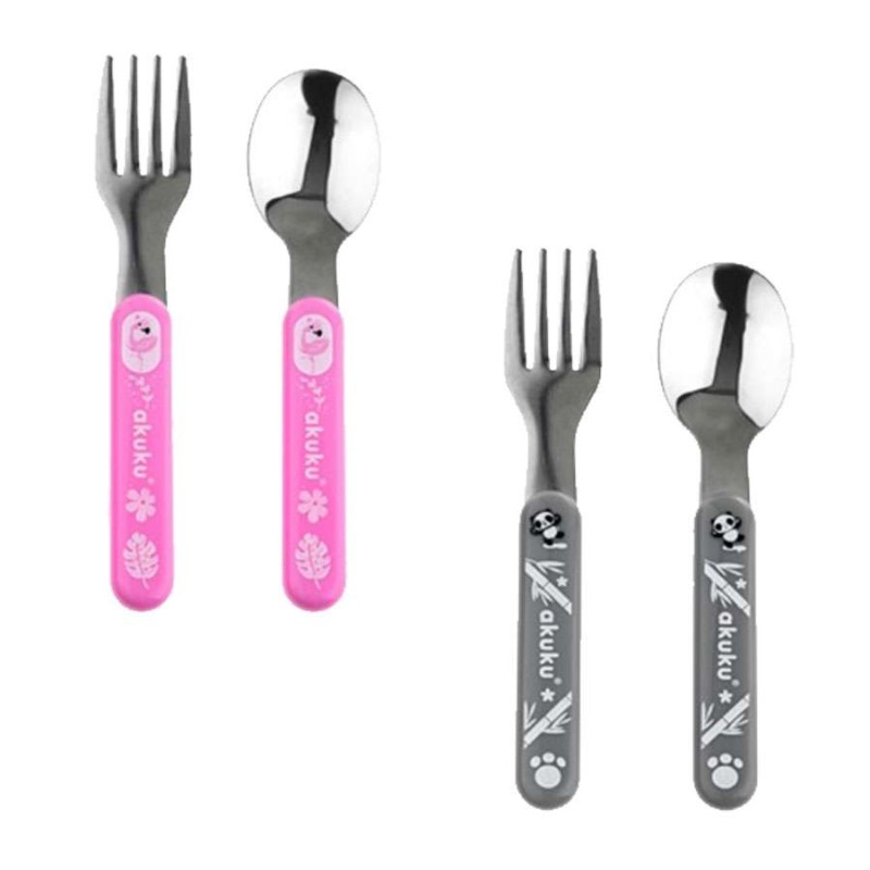 Σετ κουτάλι και πιρούνι Ανοξείδωτο Ατσάλι