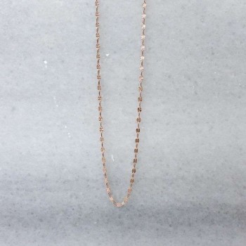 Αλυσίδα Like a flower ροζ χρυσό