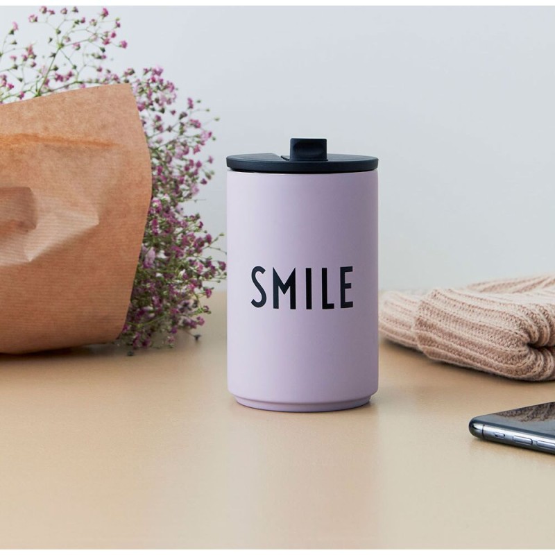 Θερμός ποτήρι από ανοξείδωτο ατσάλι "Smile" 350ml