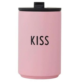 Θερμός ποτήρι από ανοξείδωτο ατσάλι "Kiss" 350ml