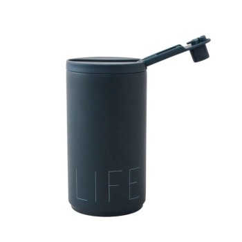 Θερμός ποτήρι από ανοξείδωτο ατσάλι "Life." 350ml