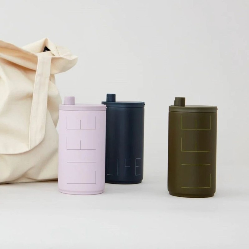 Θερμός ποτήρι από ανοξείδωτο ατσάλι "Life." 350ml