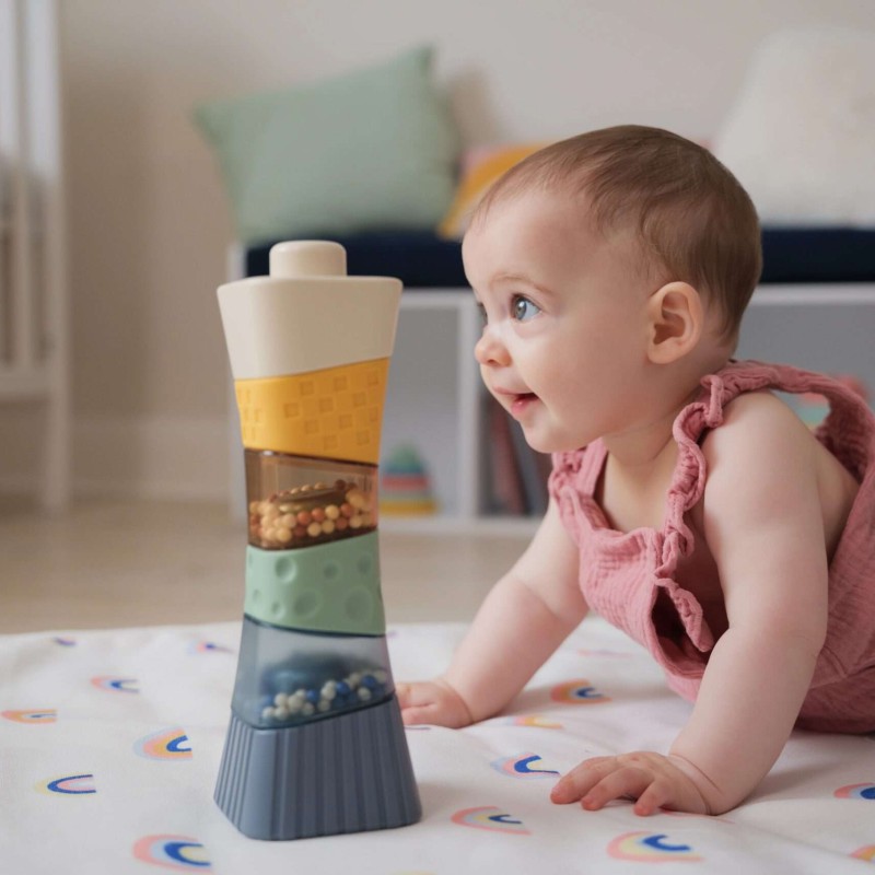 Sensory stacking tower