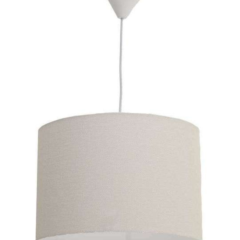 Φωτιστικό οροφής μονόφωτο υφασμάτινο