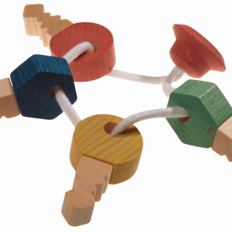 Κουδουνίστρα-απασχόλησης-μασητικό-Μπρελόκ-κλειδιά-Bio-Walter®