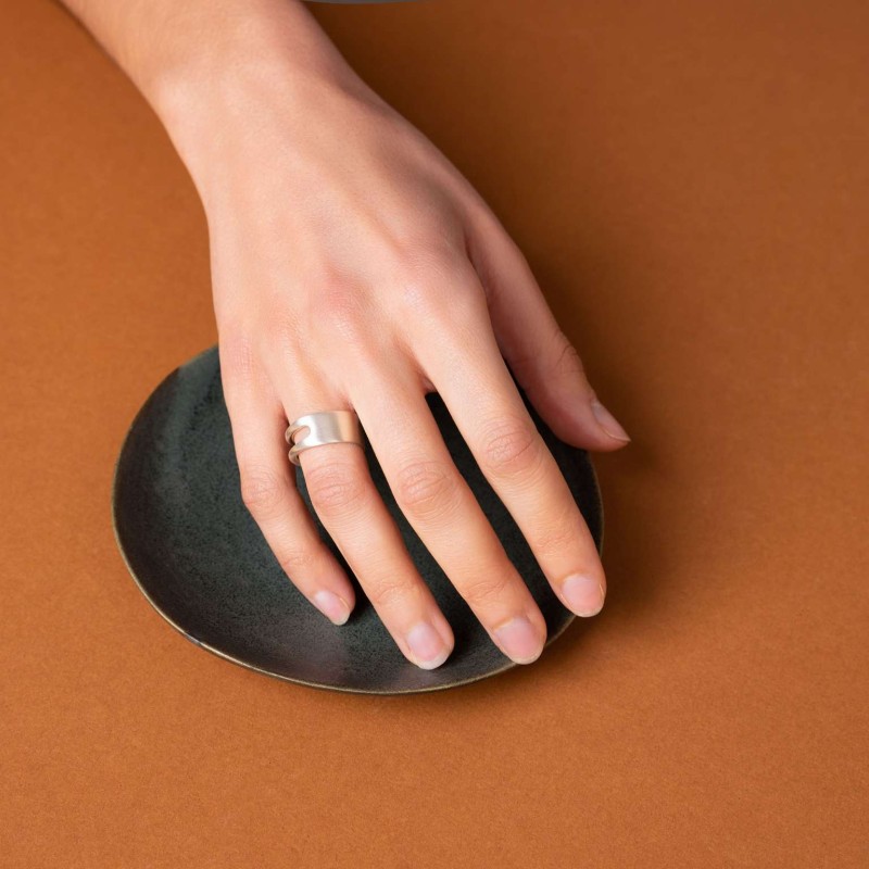 Δαχτυλίδι με δύο πλευρές