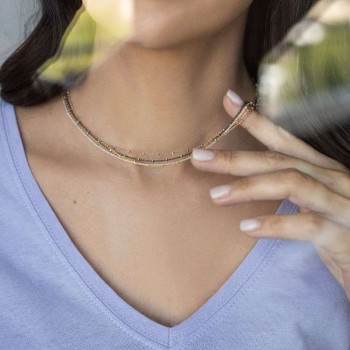 Αλυσίδα Like a book ροζ επίχρυσο