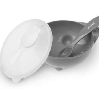 Μπολάκι με Κουτάλι Γκρι