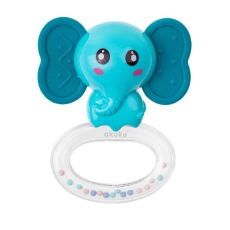 Εκπαιδευτική κουδουνίστρα/μασητικό ελέφαντας