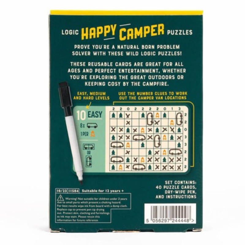 Happy camper logic puzzle