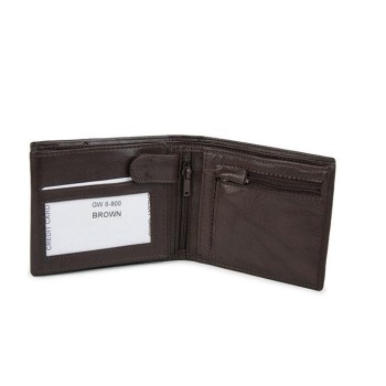 Δερμάτινο πορτοφόλι  Μαύρο CA-8-900