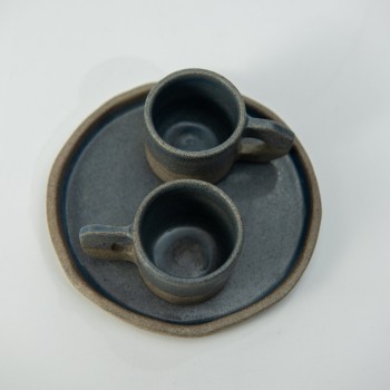 Σετ κουπάκια εσπρέσσο με πιατάκι