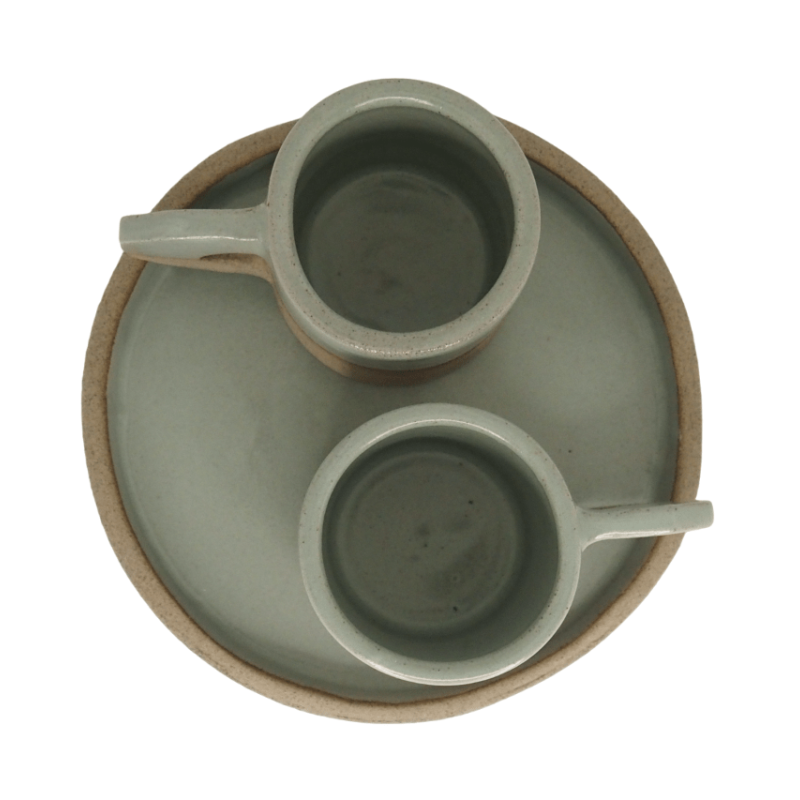 Σετ κουπάκια εσπρέσσο με πιατάκι