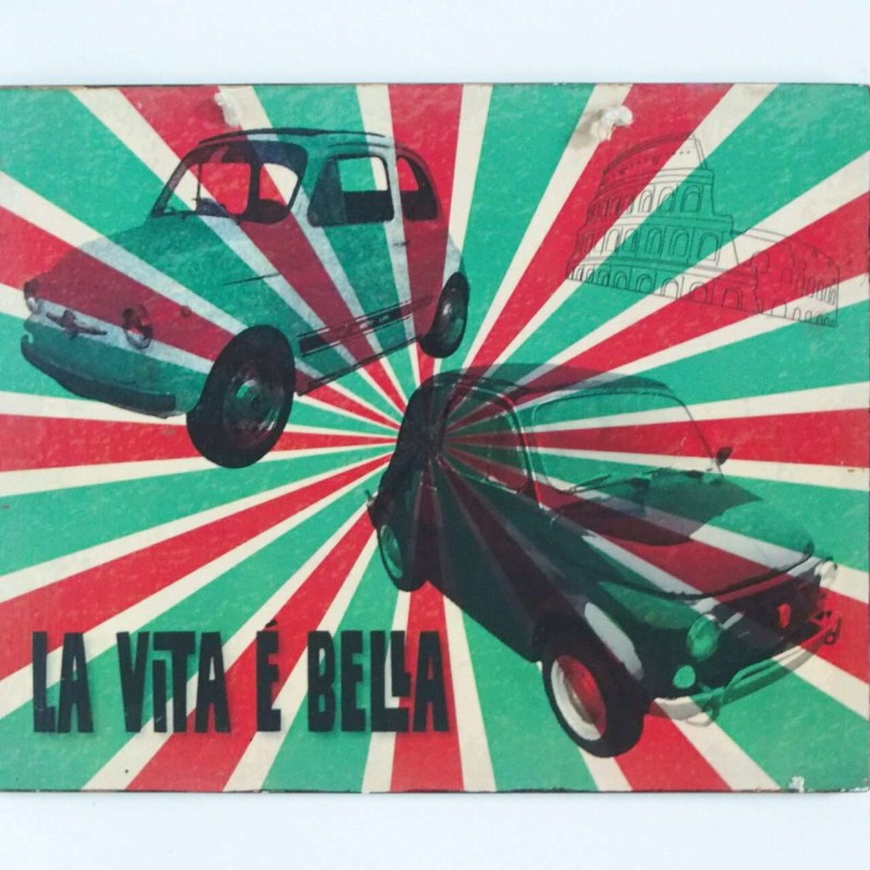 Πινακίδα ""La vita e bella"