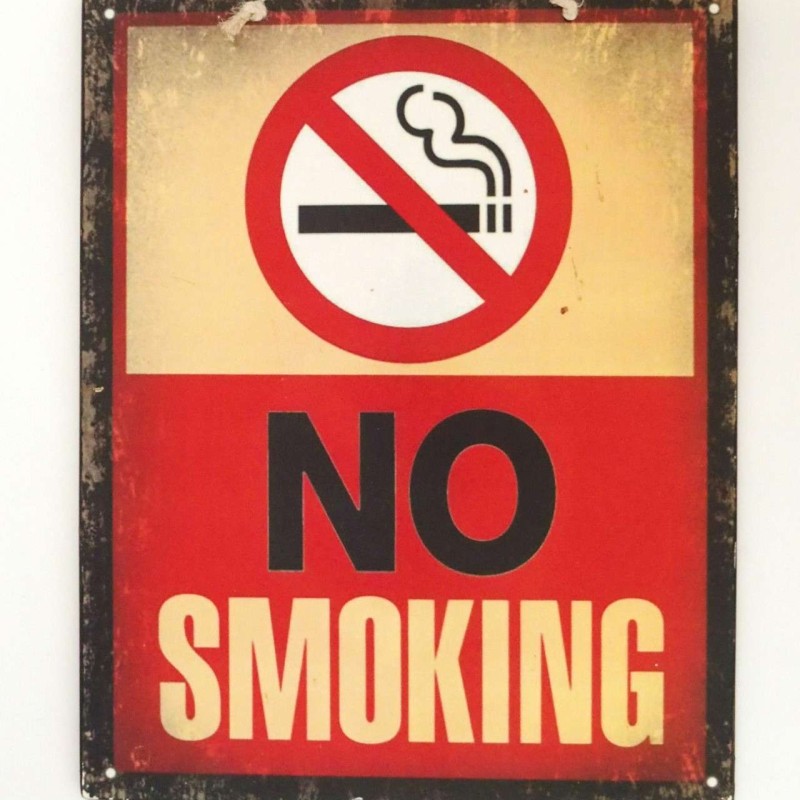 Πινακίδα "NO SMOKING"