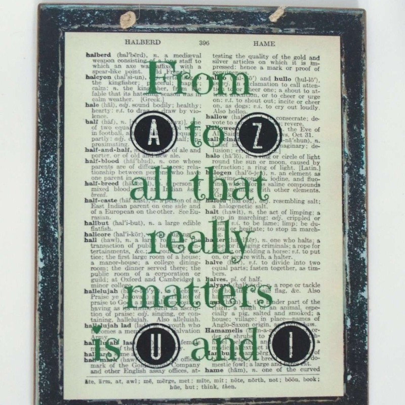 Πινακίδα "From A To Z"