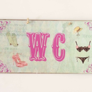 Πινακίδα "WC"