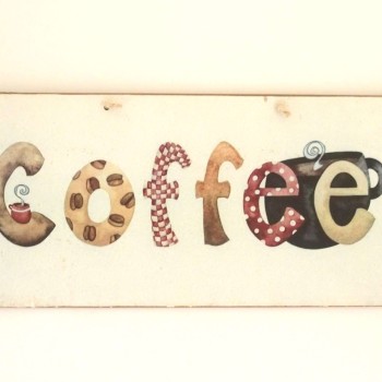 Πινακίδα "Coffee"