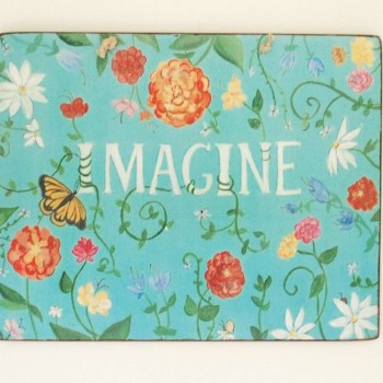Πινακίδα "Imagine"