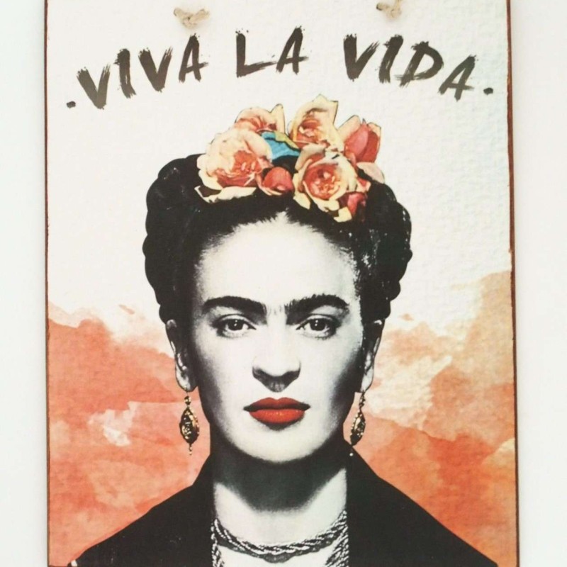 Πινακίδα "Viva la vida"