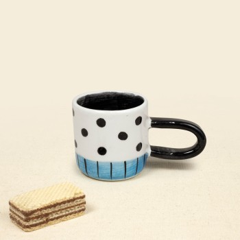 Φλυτζάνι κεραμικό εσπρέσσο πουά