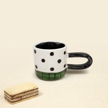 Φλυτζάνι κεραμικό εσπρέσσο πουά