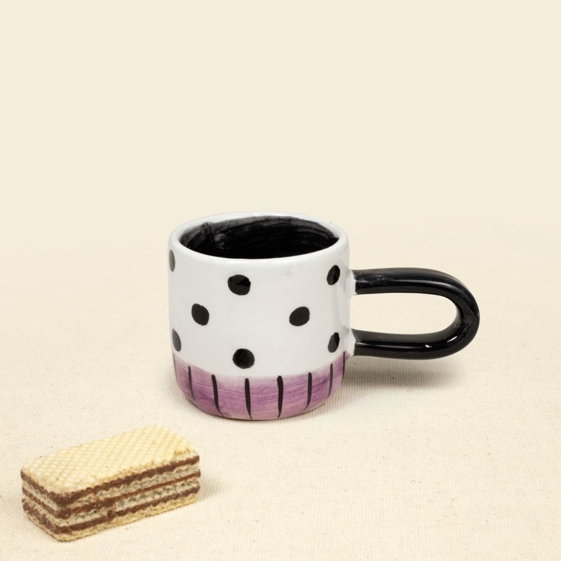 Φλυτζάνι κεραμικό εσπρέσσο πουά