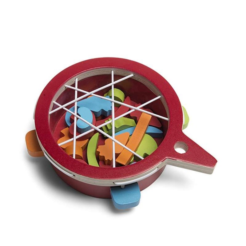 Ξύλινο παιχνίδι: Επιτραπέζιο Veggie – Λαχανικά