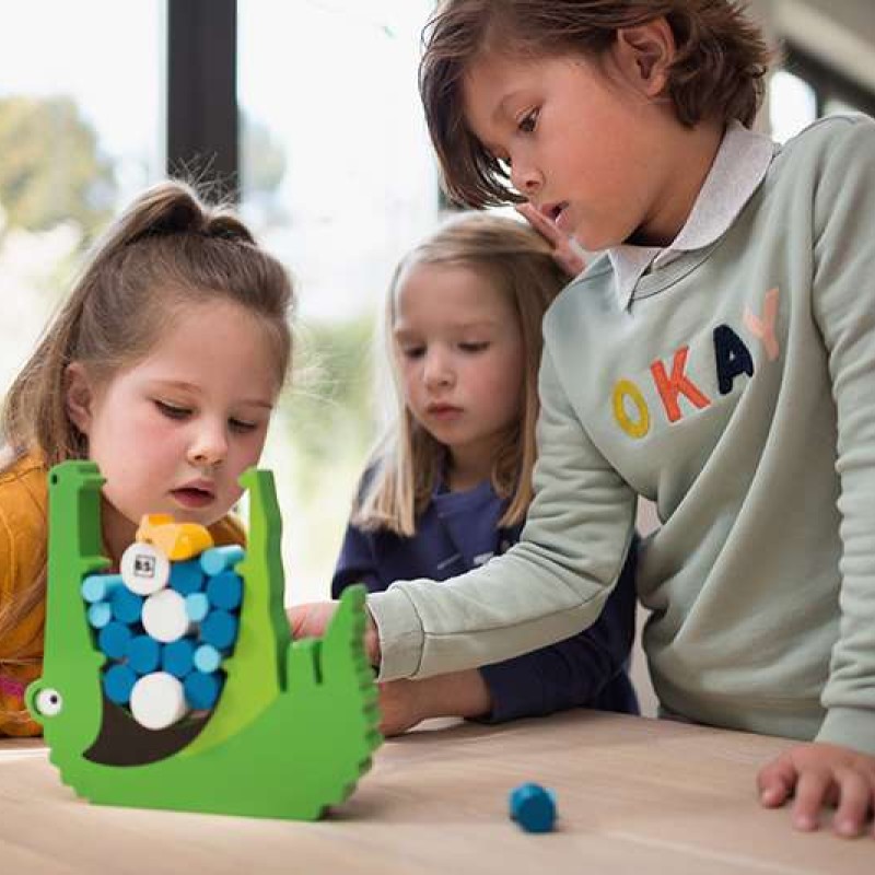 Ξύλινο παιχνίδι: Επιτραπέζιο Κροκόδειλος