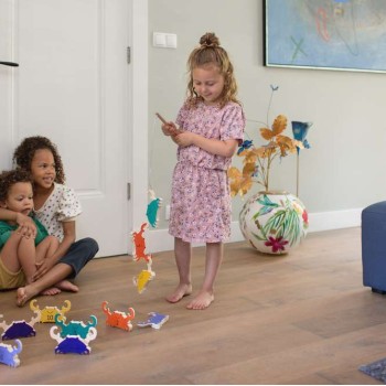 Ξύλινο παιχνίδι: Ψάρεμα Καβουριών