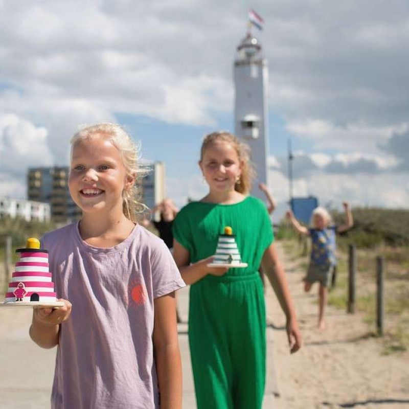 Ξύλινο παιχνίδι: Παιχνίδι Ισορροπίας Φάροι