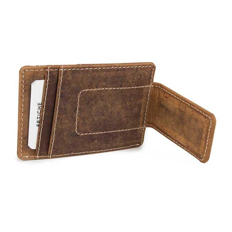 Δερμάτινο πορτοφόλι/καρτοθήκη HU-2669