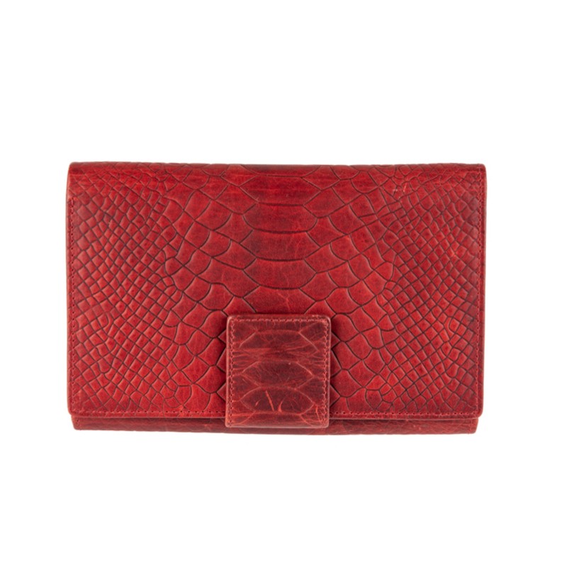 Δερμάτινο πορτοφόλι HUF-10-856 CROCO