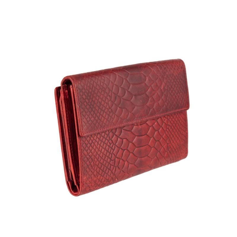 Δερμάτινο πορτοφόλι HUF-10-856 CROCO