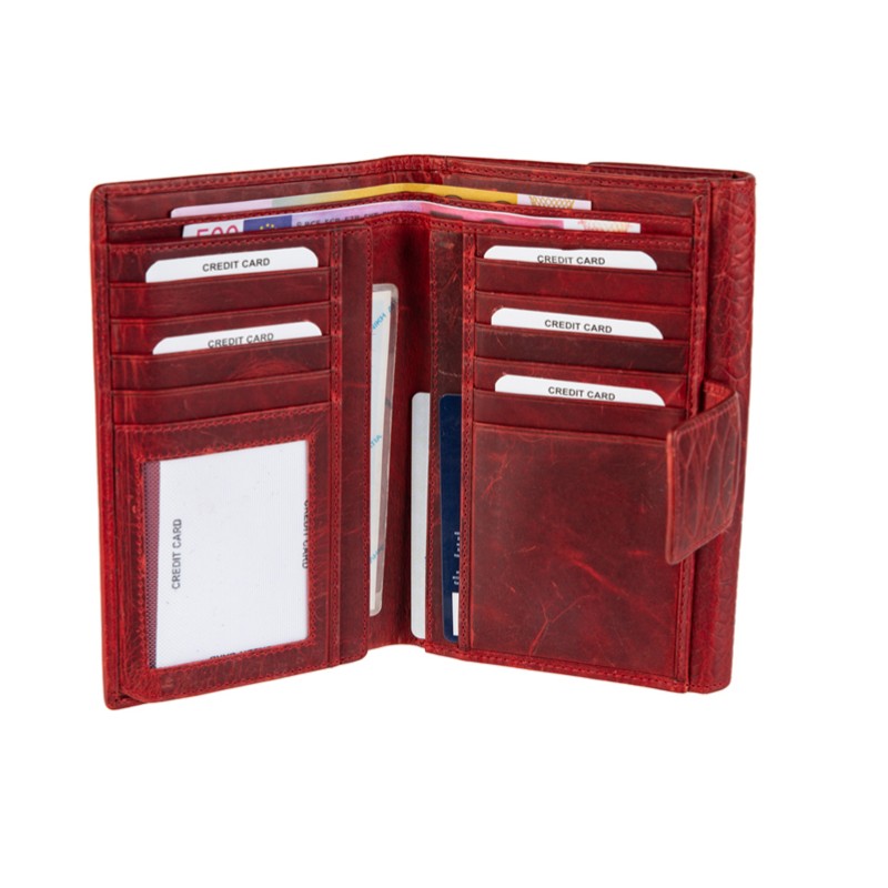 Δερμάτινο πορτοφόλι HUF-10-856 CROCO