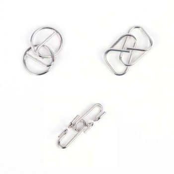 Mensa Set of 3 Hardest Wire Puzzzles