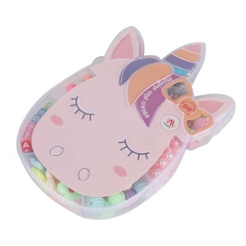 Σετ με χάντρες για κατασκευή κοσμημάτων "Μονόκερος"