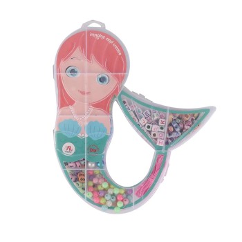 Σετ με χάντρες για κατασκευή κοσμημάτων "Γοργόνα"