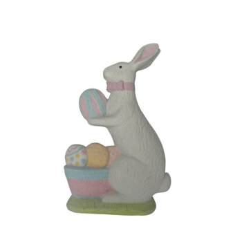 Διακοσμητικός λαγός με αυγά