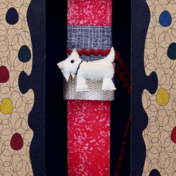 Λαμπάδα με ζωάκια - Σκωτσέζικο τεριέ