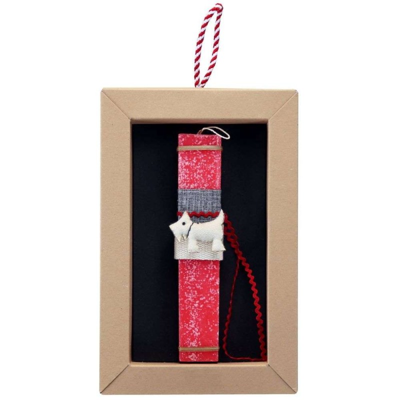 Λαμπάδα με ζωάκια - Σκωτσέζικο τεριέ