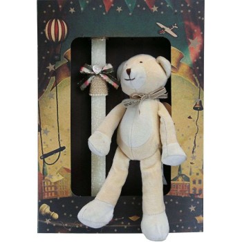 Λαμπάδα Αρκουδάκι οργανικό βαμβάκι