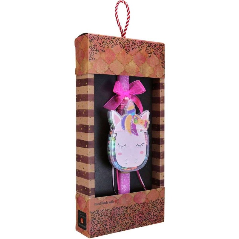 Λαμπάδα Σετ κοσμημάτων DIY - Μονόκερος γάτα