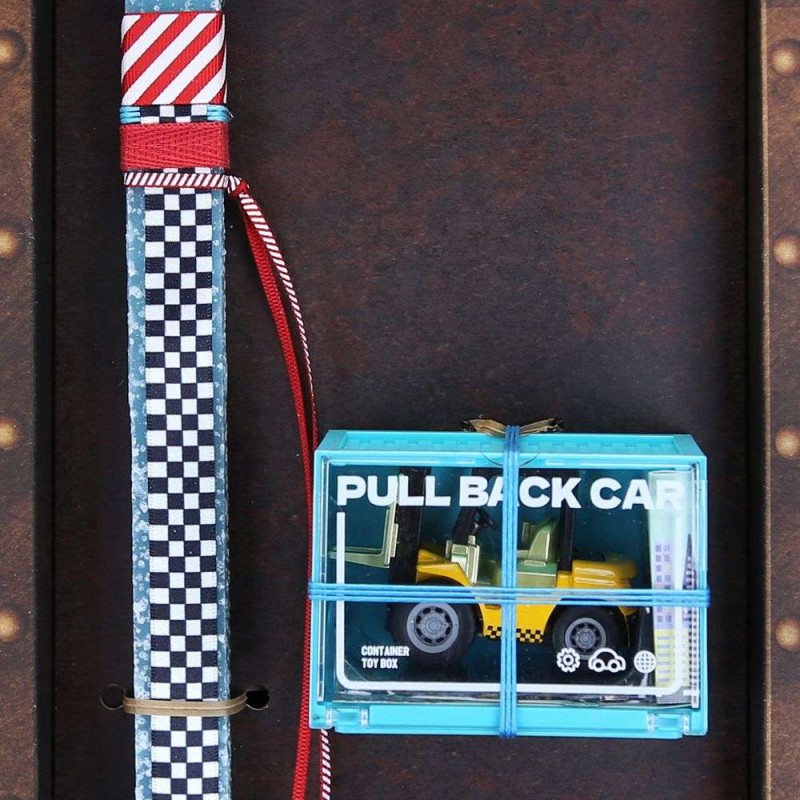 Λαμπάδα Αυτοκινητάκι pull back - Κλαρκ