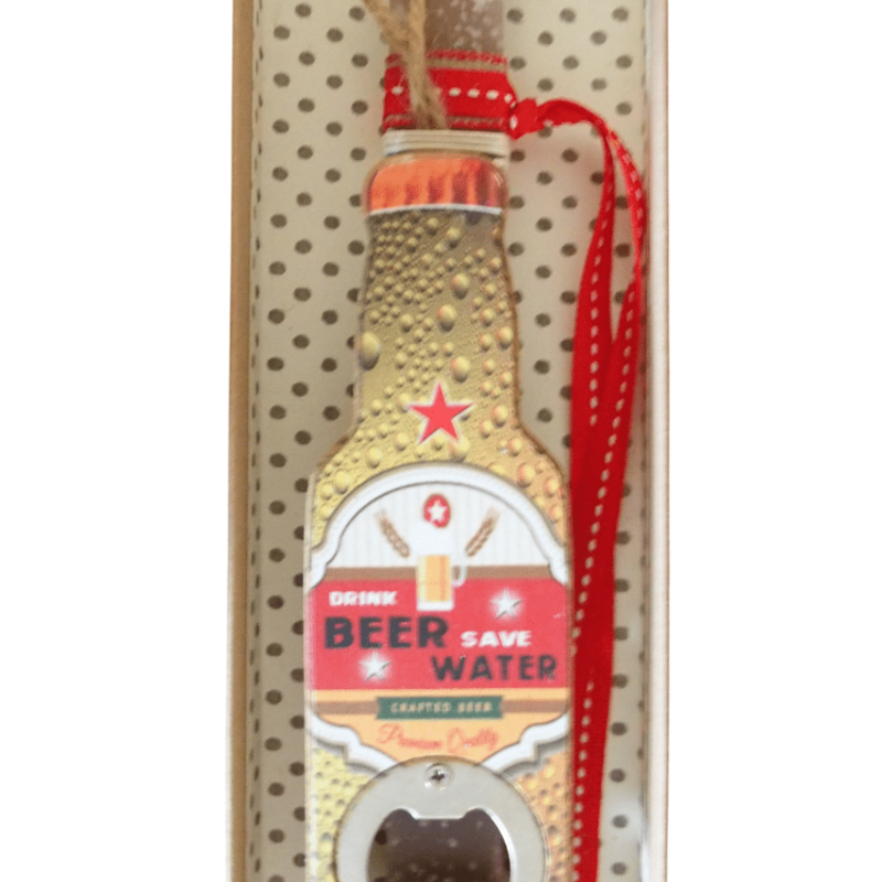 Λαμπάδα με ανοιχτήρι σε σχήμα μπύρας