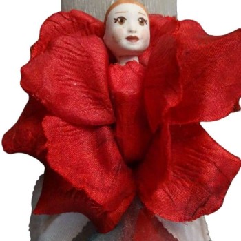 Λαμπάδα με νεράιδα