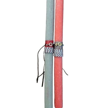 Σετ λαμπάδες για ζευγάρι με βραχιόλια ♂-♀