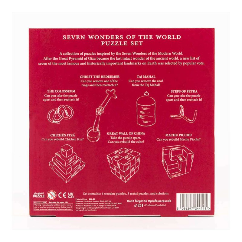 Σετ 7 γρίφων Seven Wonders World