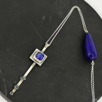 Lithos single necklace λάπις